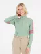 PRTPRUE 1/4 zip active top Green Baygreen